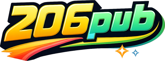 206 pub brand logo